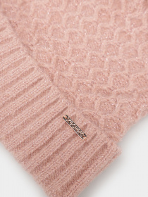 Шапка Skechers Diamond Texture Beanie Hat модель SLK1038PNK Фото