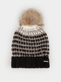 Шапка Skechers Metallic Yarn Beanie Hat модель SLK1043BLK Фото