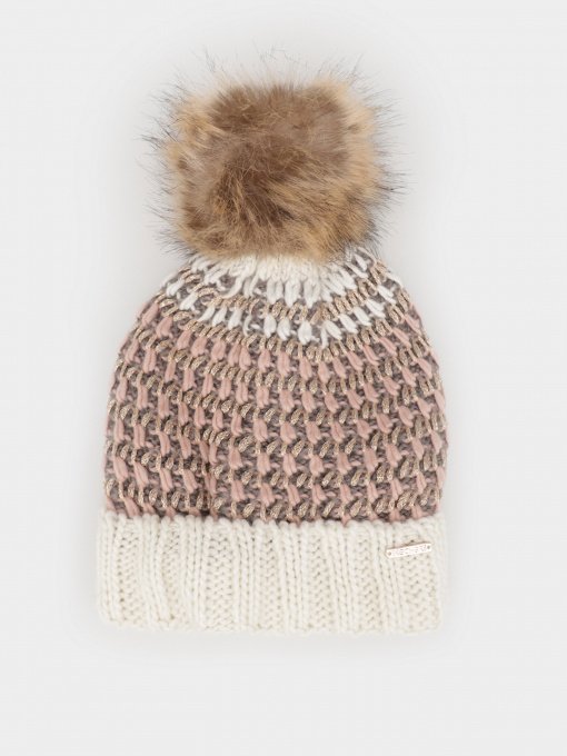 Шапка Skechers Metallic Yarn Beanie Hat модель SLK1043PNK Фото