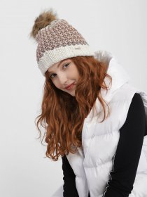 Шапка Skechers Metallic Yarn Beanie Hat модель SLK1043PNK Фото
