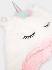 Шапка/перчатки Skechers Plush Unicorn Hat Set модель SGC6019OFWT Фото