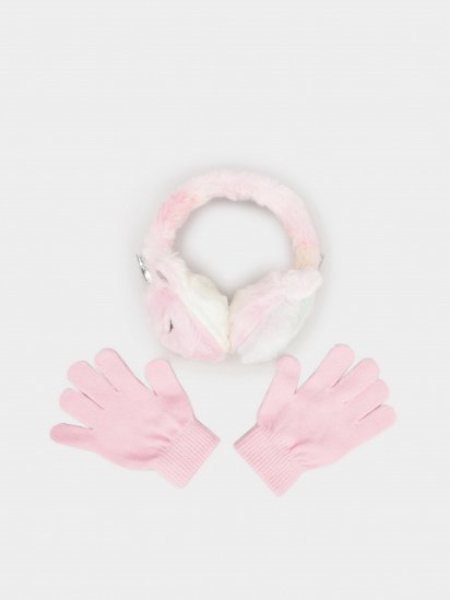 Шапка/рукавички Skechers Unicorn Tiedye Earmuffs and Glove Set модель SGC6016PNK — фото - INTERTOP