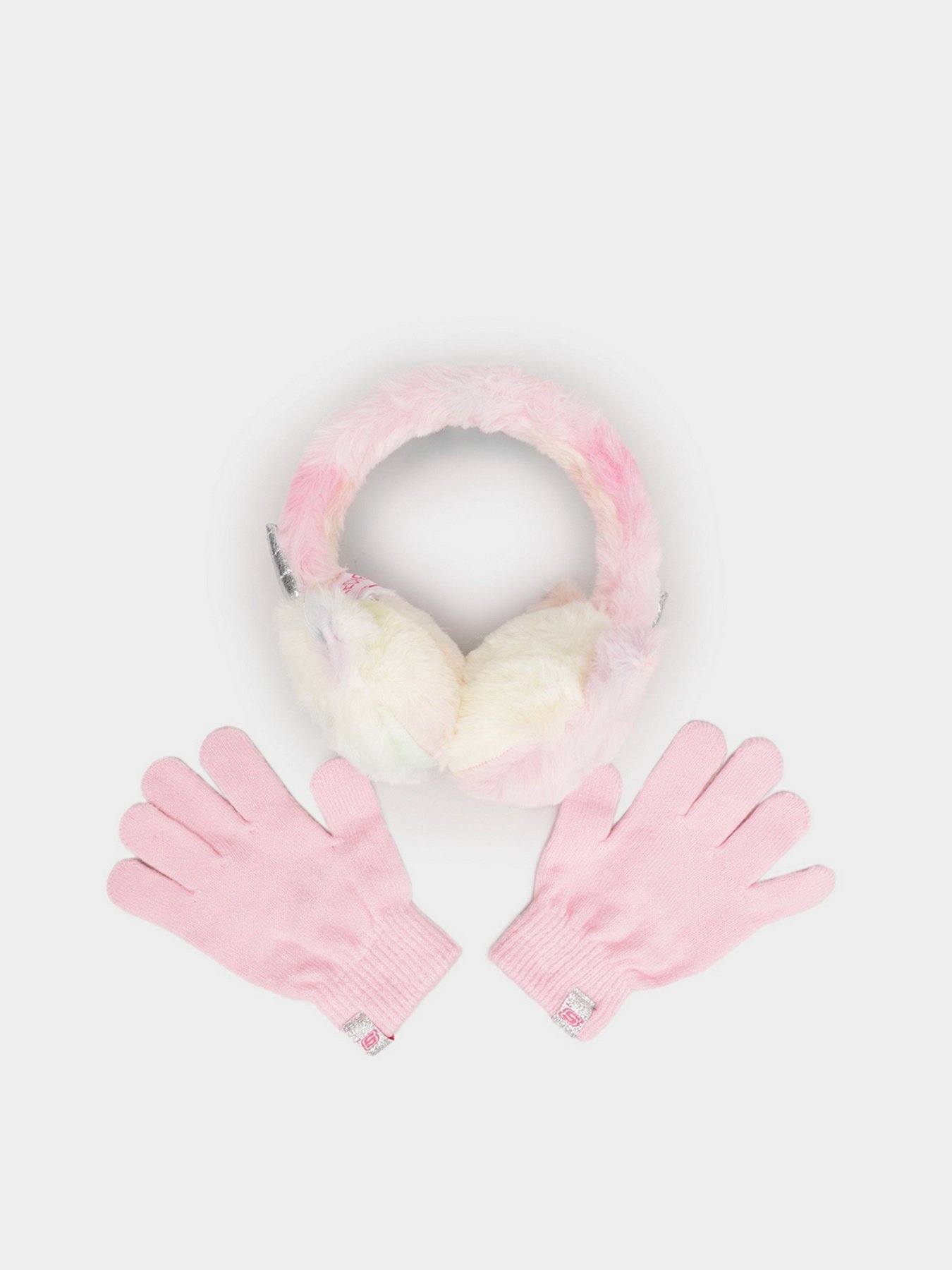 Шапка/рукавички Skechers Unicorn Tiedye Earmuffs and Glove Set модель SGC6016PNK Фото