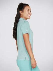 Футболка Skechers GoDri Diamond Blissful Club Polo модель W1TO73 TURQ Фото