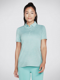 Футболка Skechers GoDri Diamond Blissful Club Polo модель W1TO73 TURQ Фото