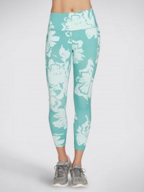 Леггинсы спортивные Skechers Apparel GOwalk™ Ink Leaf модель W03LG182 TURQ Фото