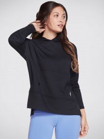 Худи Skechers SKECHLUXE Restful модель WHD78 BLK Худи Skechers SKECHLUXE Restful модель WHD78 BLK Фото