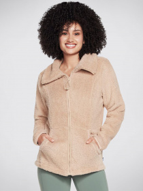 Демісезонна куртка Skechers Diamond Glacier Шерпа модель WJA285 BRN Фото