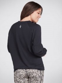 Свитшот Skechers  SKECHLUXE Restful Crew модель WLT181 BLK Фото