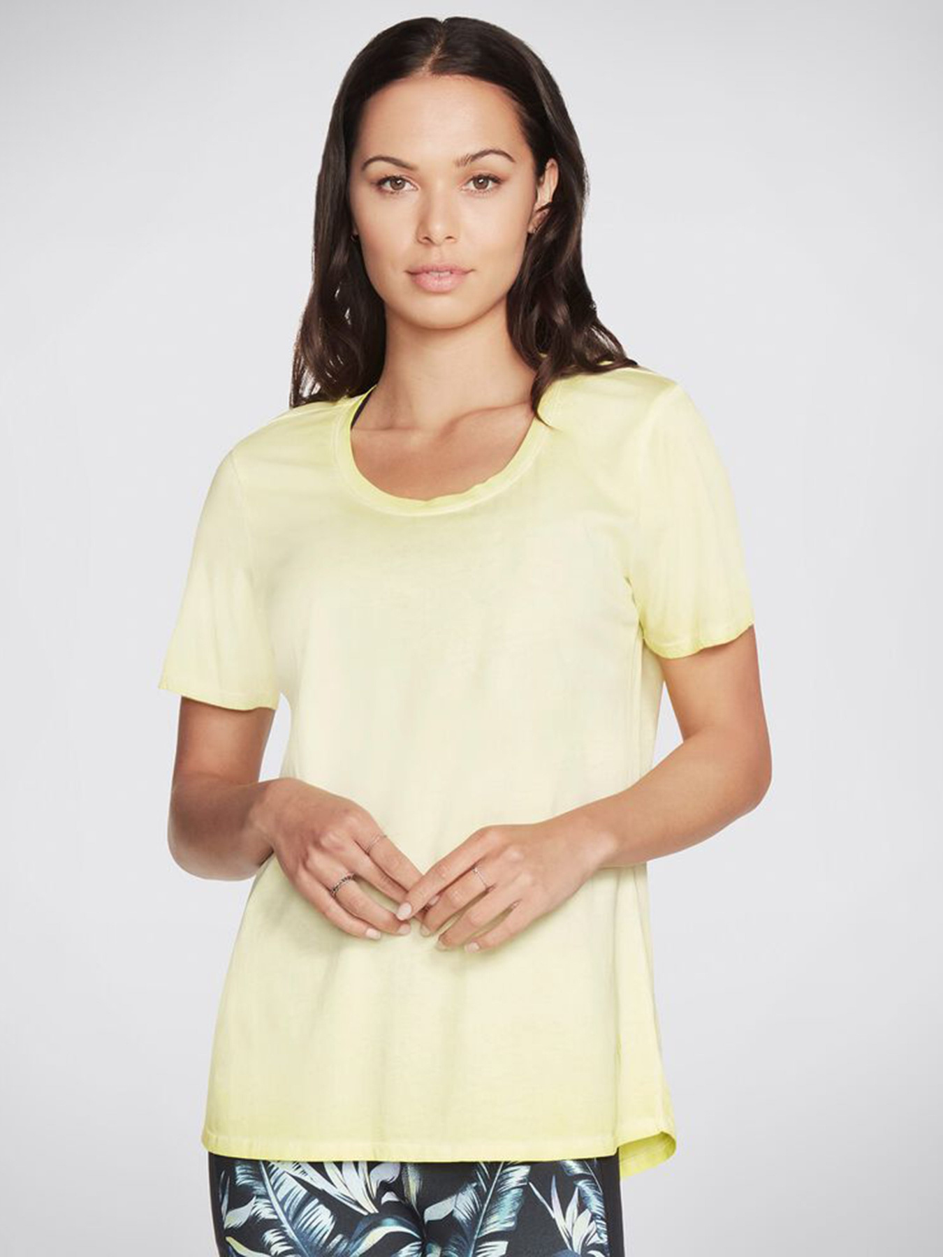 Футболка Skechers Diamond Wash Hatha модель W1TS330 LIME Фото