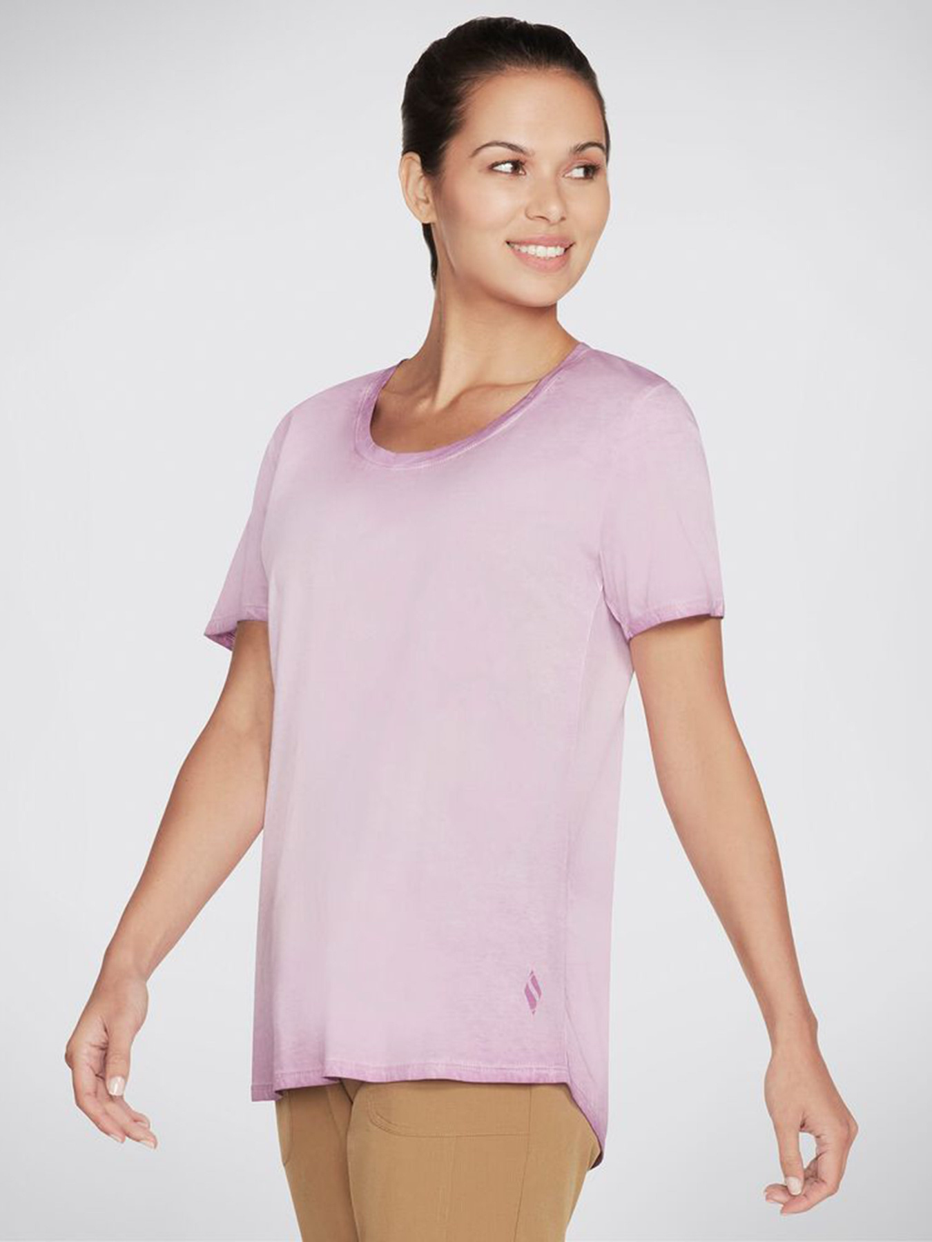 Футболка Skechers Diamond Wash Hatha модель W1TS330 PRHP Фото