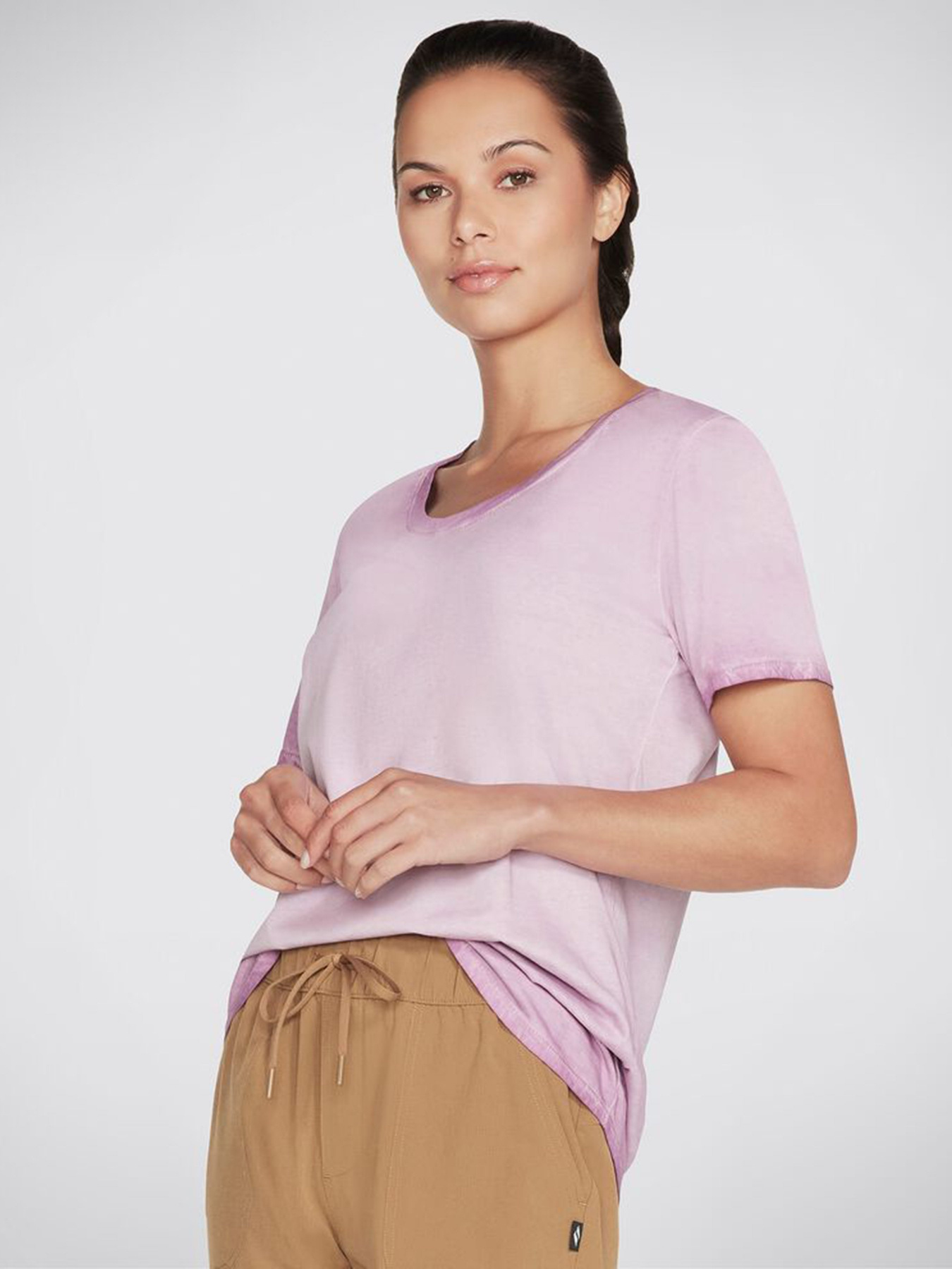 Футболка Skechers Diamond Wash Hatha модель W1TS330 PRHP Фото