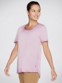 Футболка Skechers Diamond Wash Hatha модель W1TS330 PRHP Фото