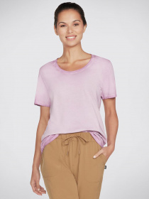 Футболка Skechers Diamond Wash Hatha модель W1TS330 PRHP Фото