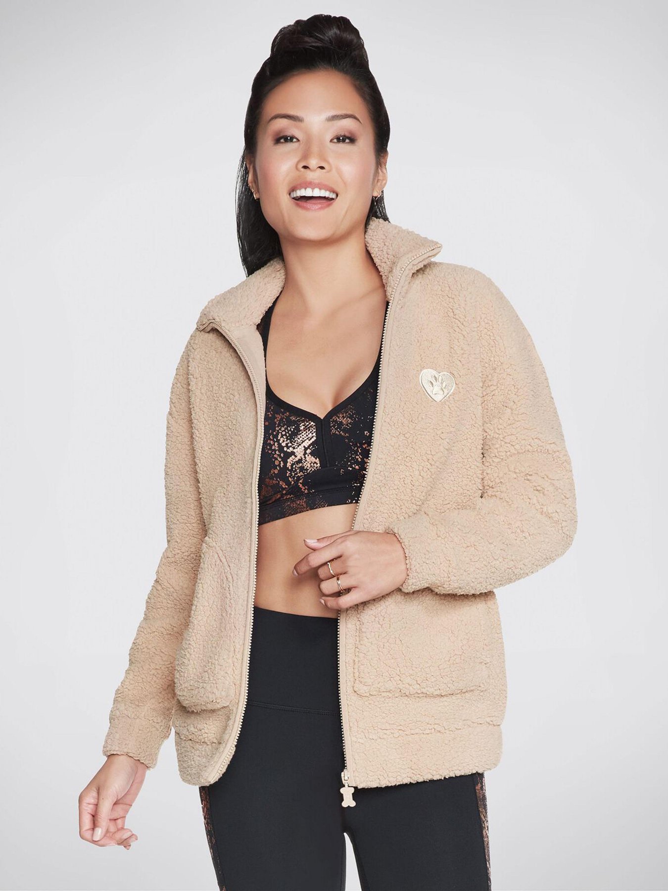 Кофта Skechers BOBS Apparel Snuggles модель BW3JA37 BRN Фото