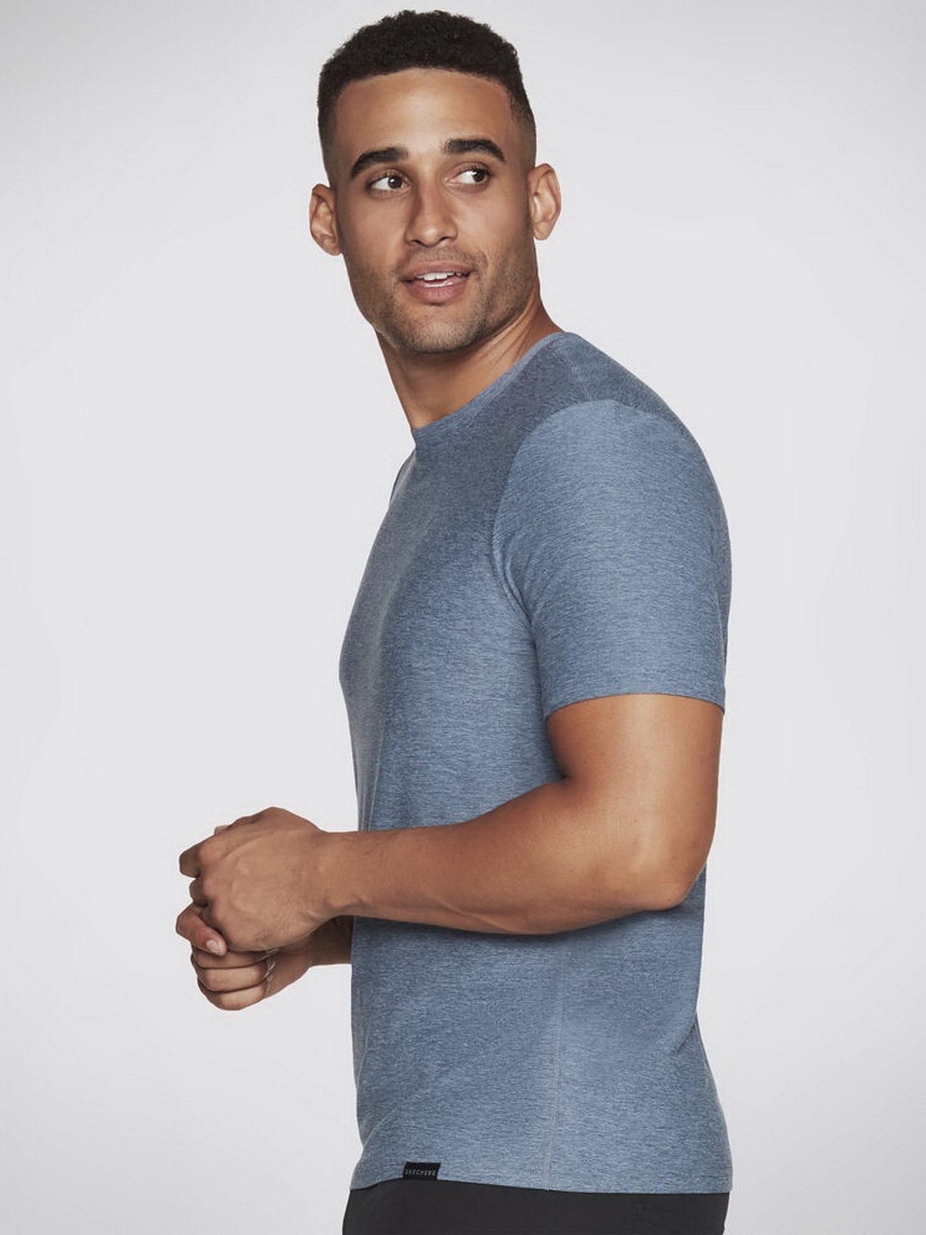 Спортивна футболка Skechers GO DRI All Day модель MTS360 BLGY Фото