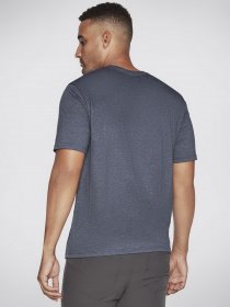 Футболка спортивная Skechers Flag Stripe модель MTS376 NVY Фото