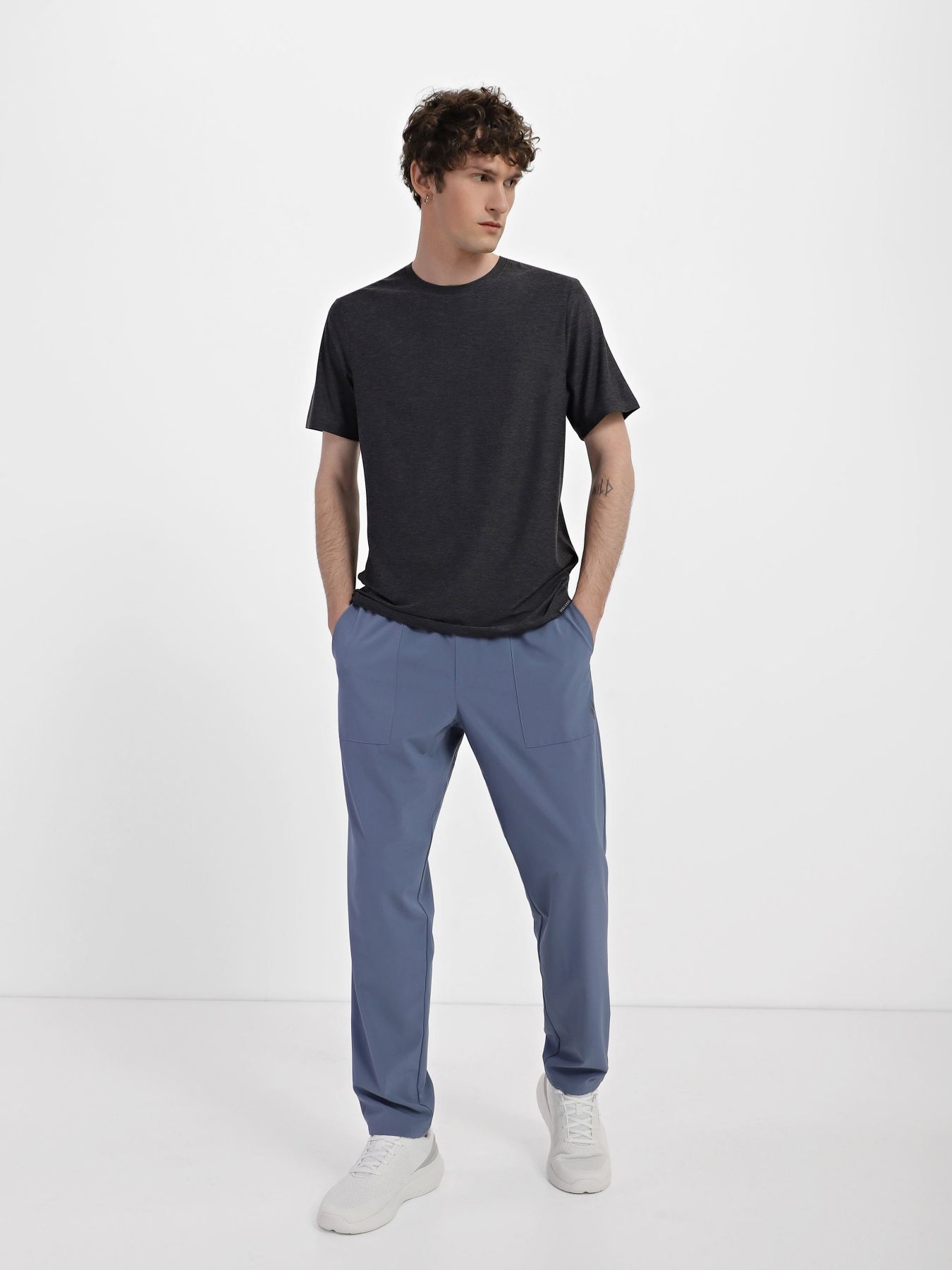 Штаны спортивные Skechers GO Walk Motion модель MPT137 BLGY Фото