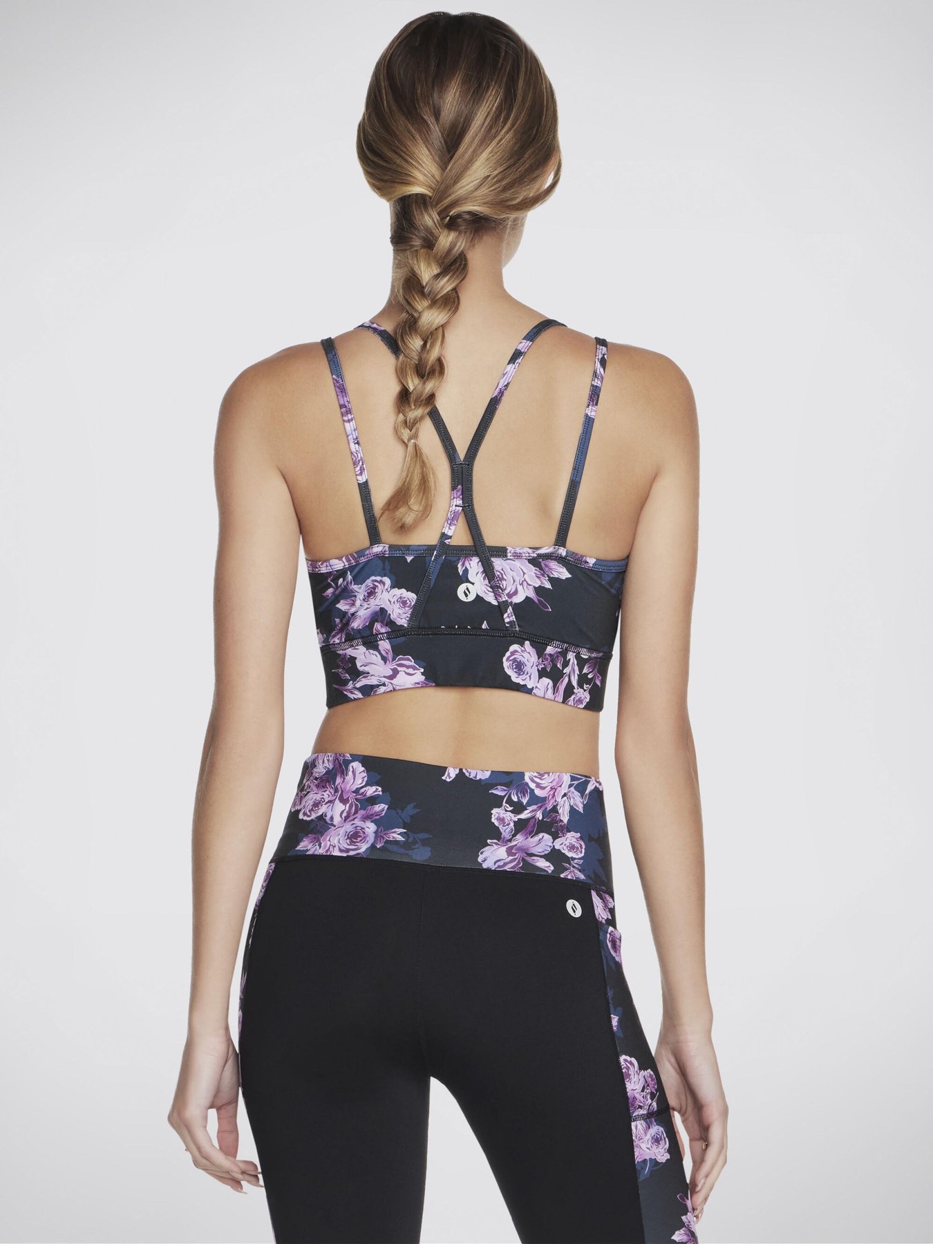 Спортивний топ Skechers GO Walk Wear™ Ink Leaf Strappy модель BR3 BLVP Фото