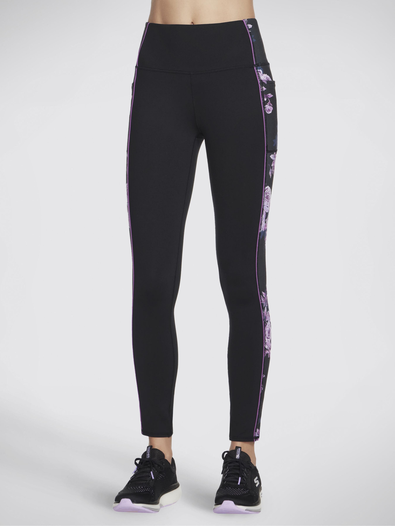 Спортивні леггінси Skechers GO Skretch Winter Bloom модель LG5 BLVP Фото