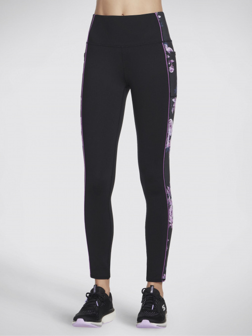 Спортивні леггінси Skechers GO Skretch Winter Bloom модель LG5 BLVP Фото