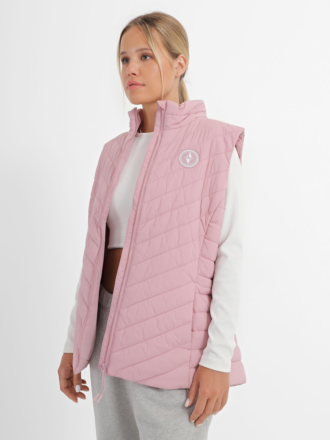 Утеплений жилет Skechers Goshield JA7 модель JA7 PKLV Фото