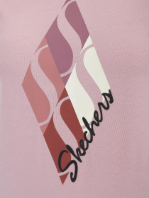 Футболка спортивная Skechers Diamonds модель TS7 PKLV Фото