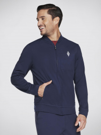 Кофта Skechers Hoodless ULTRA GO модель M3JA212 DKNV Кофта Skechers Hoodless ULTRA GO модель M3JA212 DKNV Фото