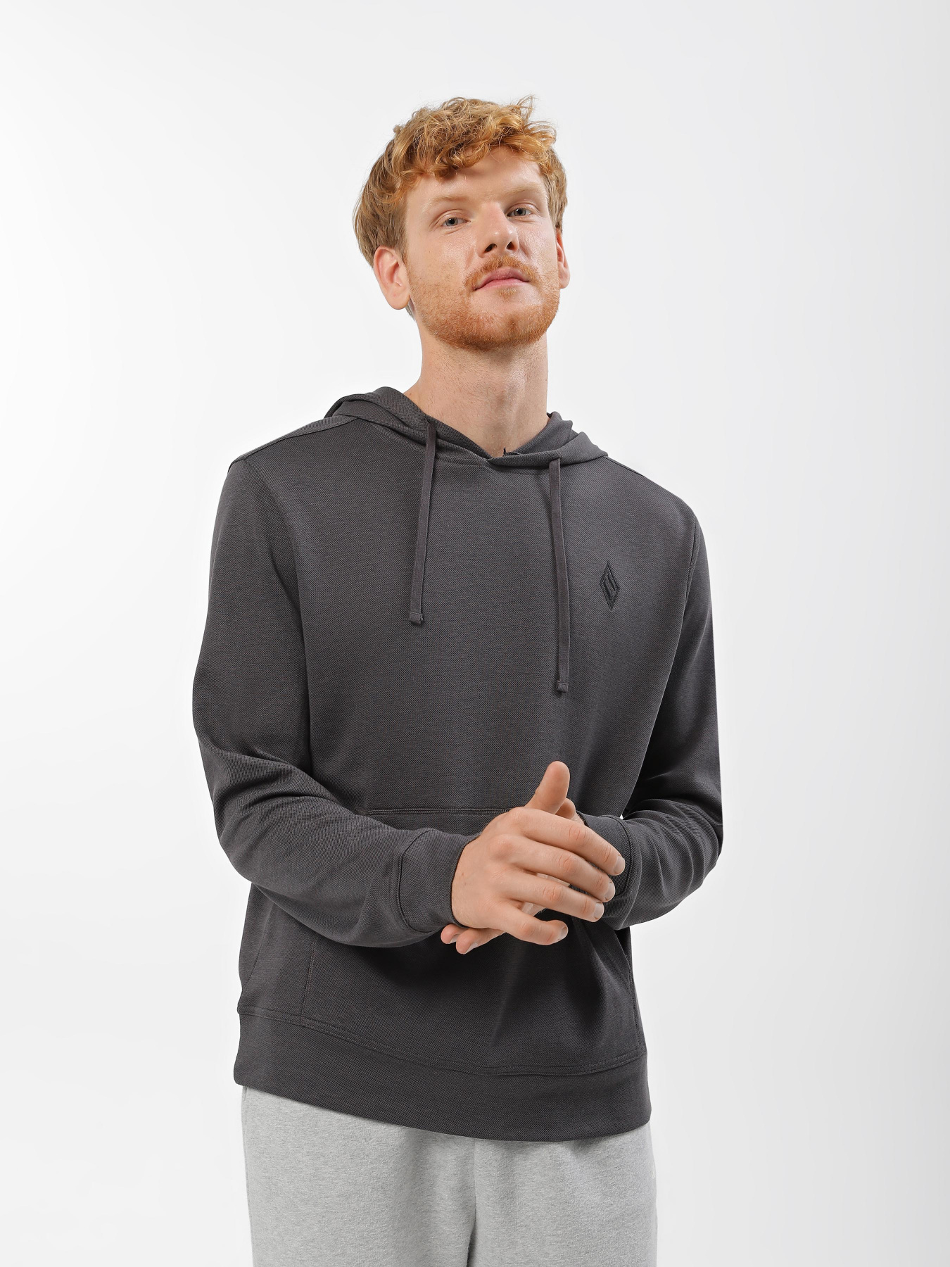 Худи Skechers GO KNIT Pique модель HD5 CHAR Фото