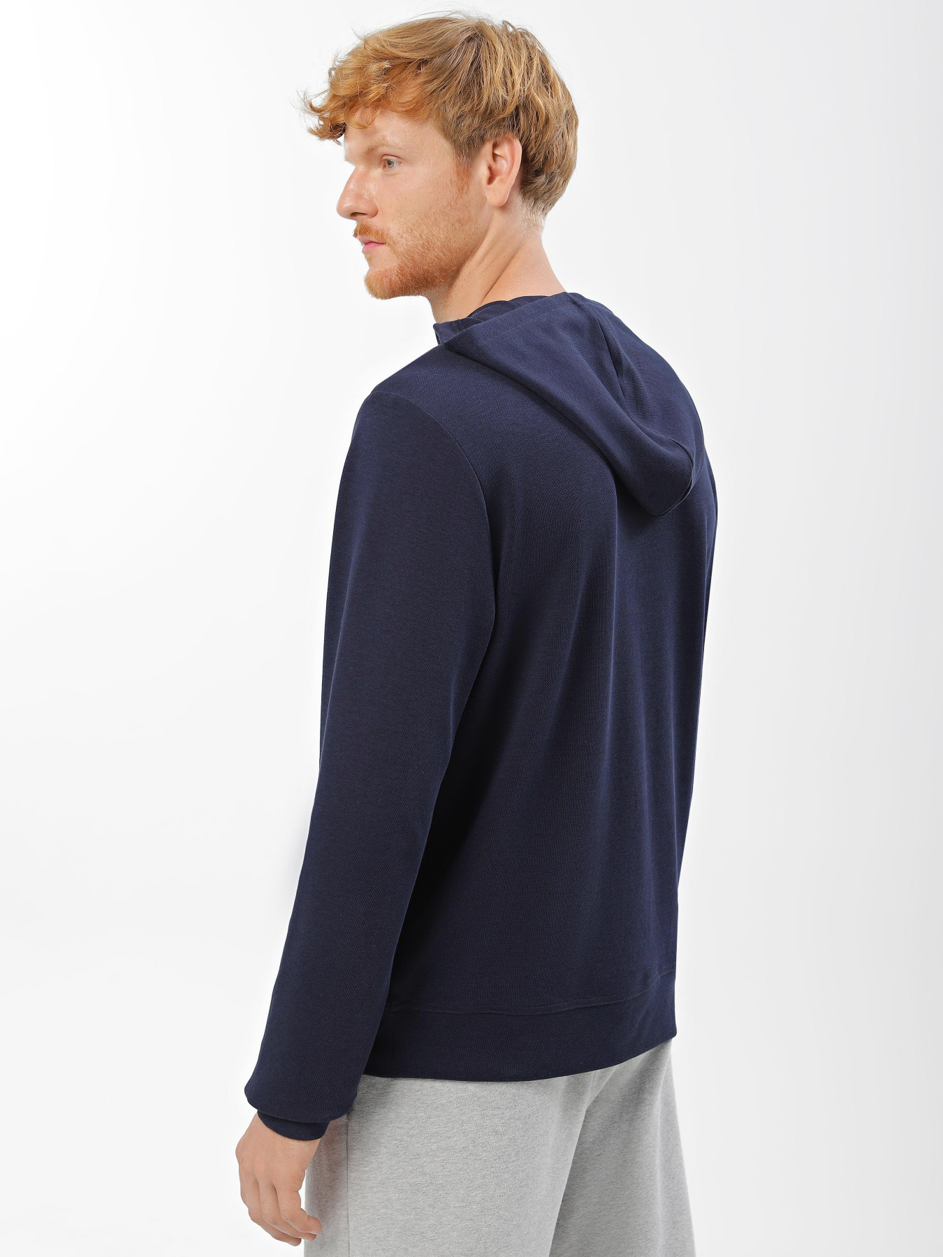 Худи Skechers GO KNIT Pique модель HD5 NVY Фото