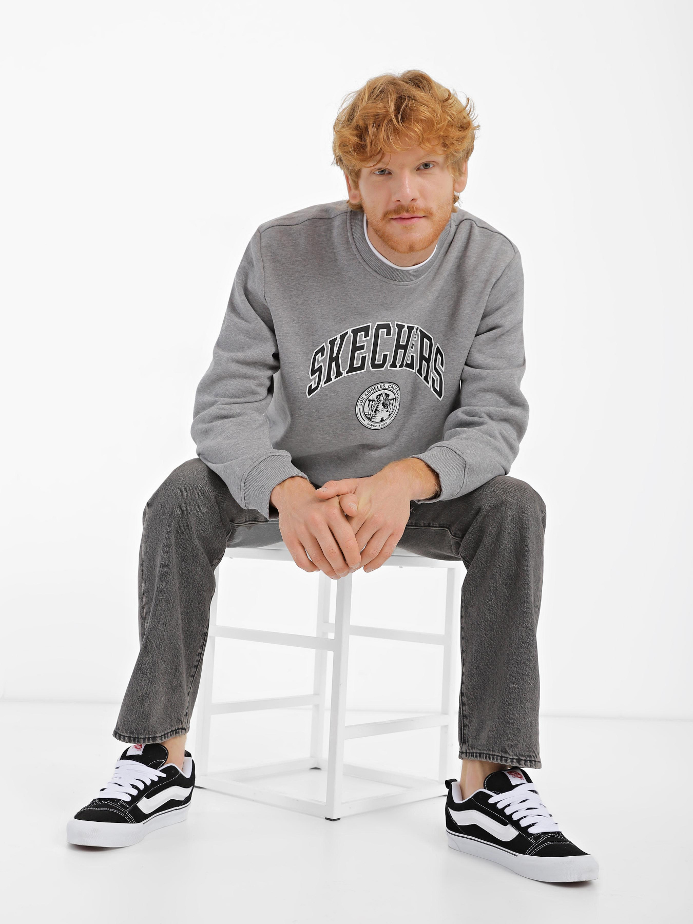 Свитшот Skechers Skech-Sweats™ модель LT54 LTGY Фото