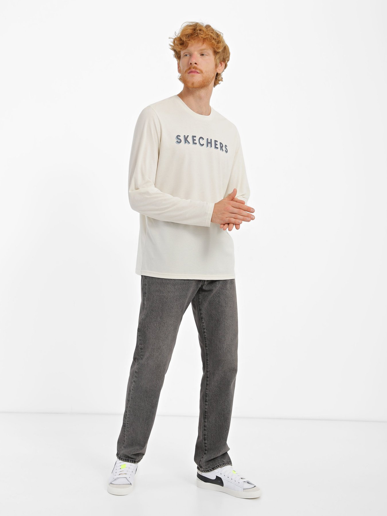 Лонгслив Skechers Delta модель LT23 GYSL Фото