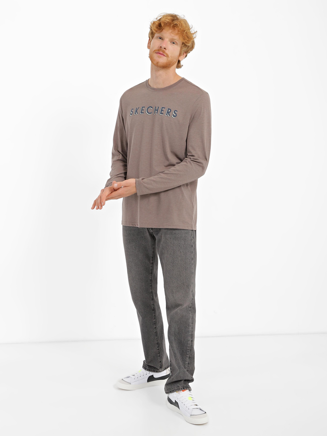 Лонгслив Skechers Delta модель LT23 BRNT Фото