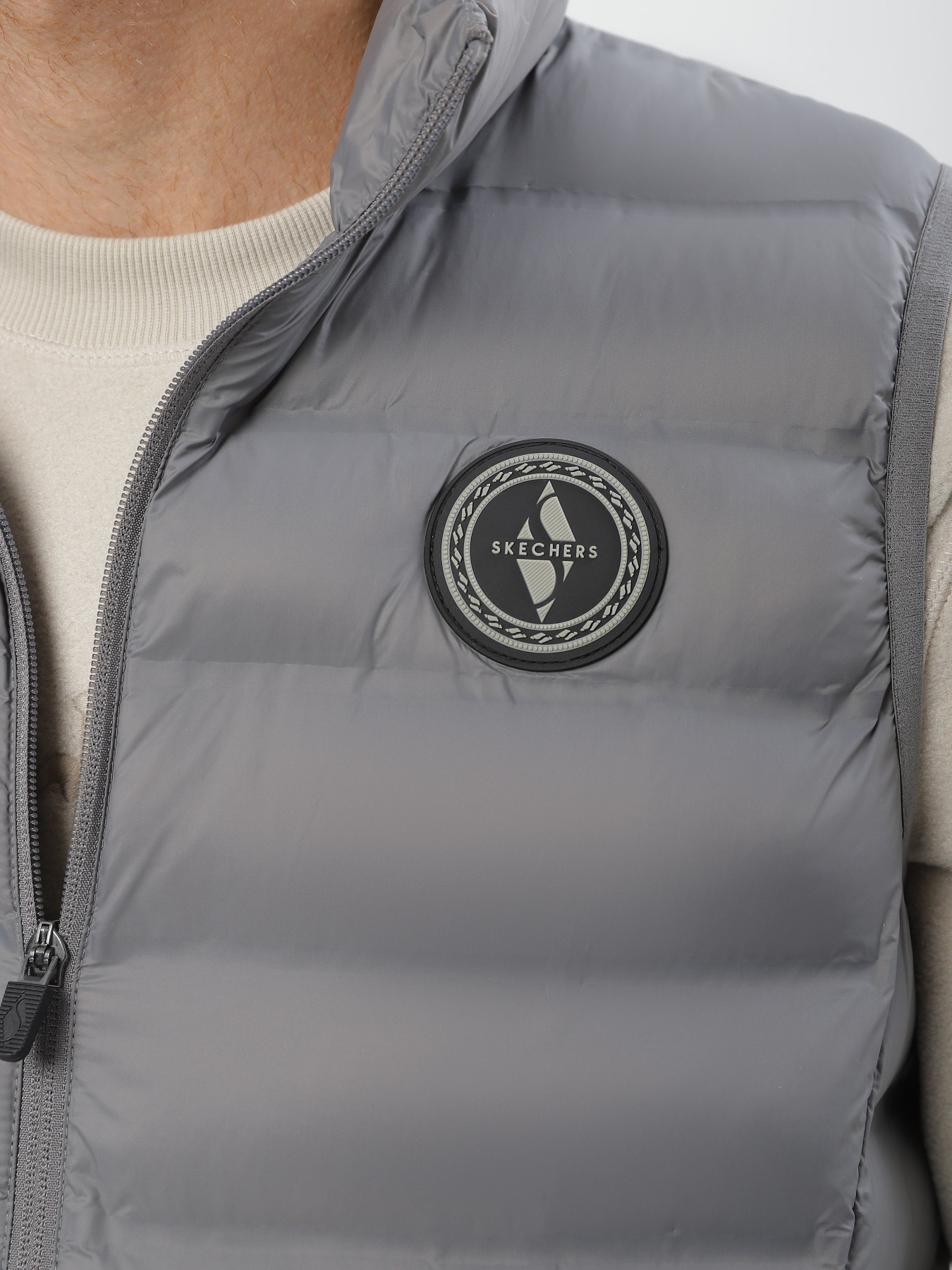 Жилет с утеплителем Skechers Phantom модель MJA261M DKGY Фото