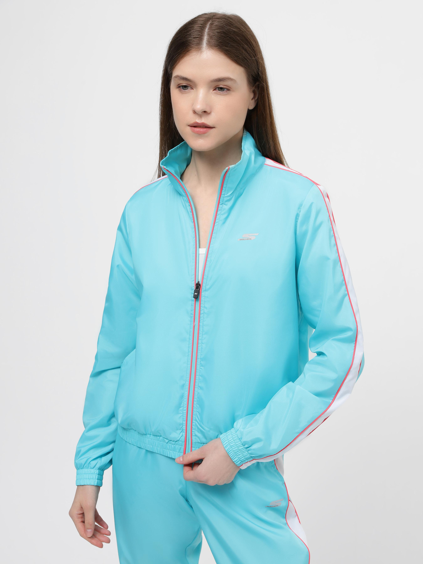 Спортивна кофта Skechers Speed Elite Track Jacket модель JA75 BLLB Фото