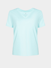 Футболка Skechers Go Dri Serene V-Neck Top модель TP58 BLMN Фото