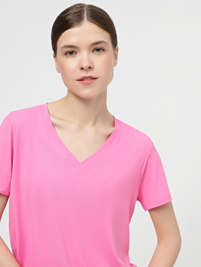 Футболка Skechers Go Dri Serene V-Neck Top модель TP58 HPW — фото 3 - INTERTOP