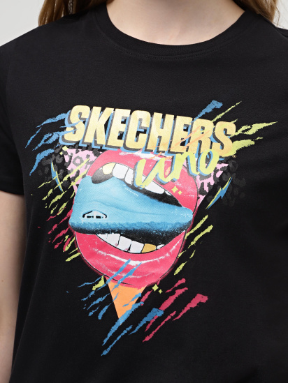 Футболка Skechers Skechers Uno Classic Crew Tee модель TS111 BLK — фото 3 - INTERTOP