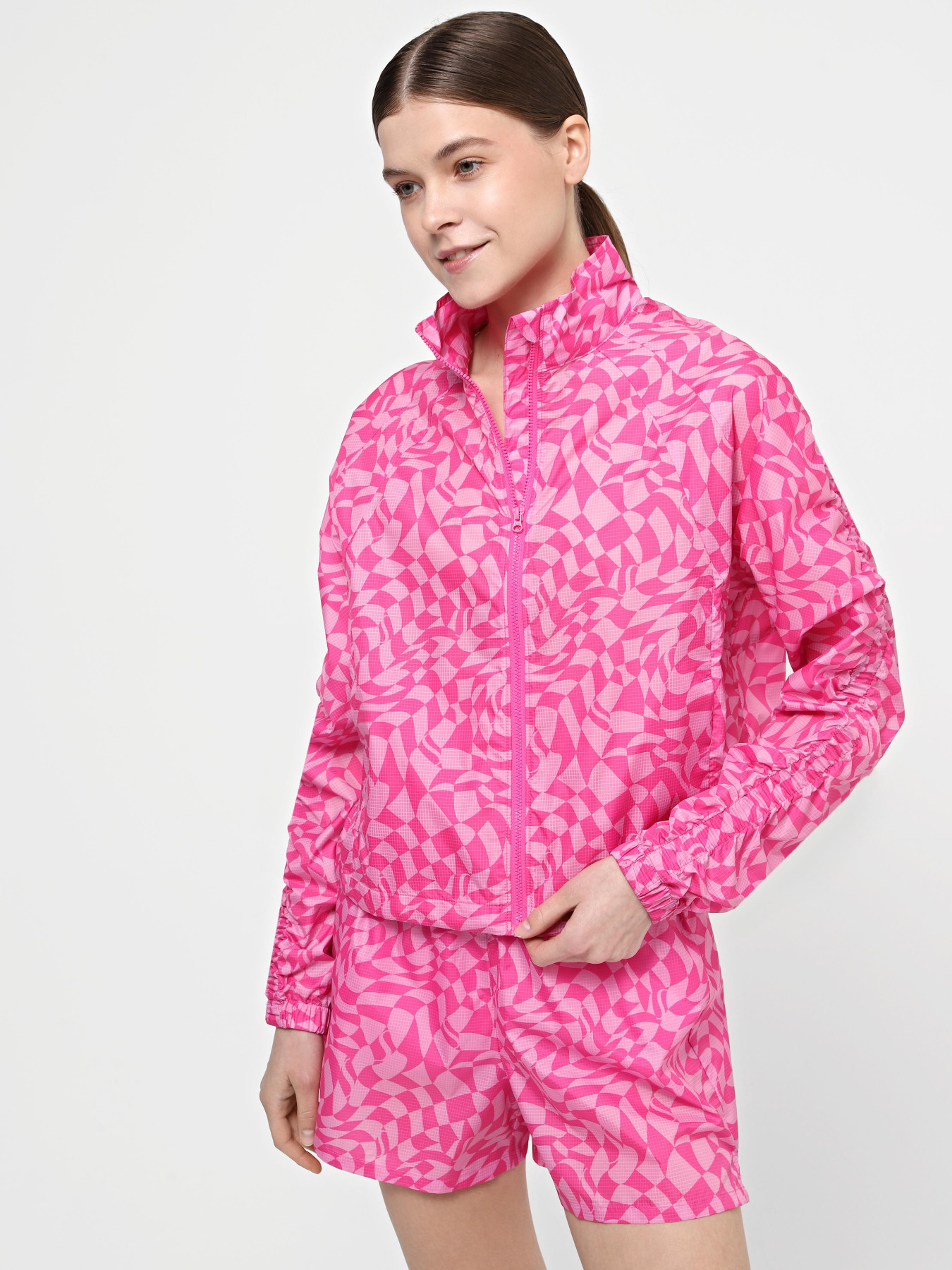 Кофта Skechers Uno Psychedelic Check модель JA128 HPPK Фото