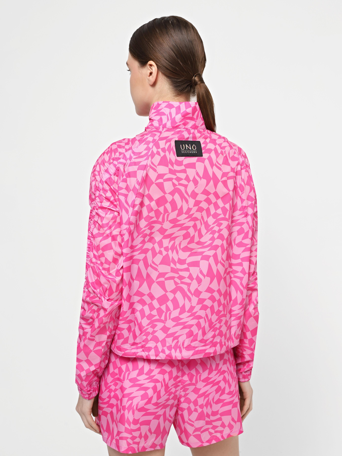 Кофта Skechers Uno Psychedelic Check модель JA128 HPPK Фото