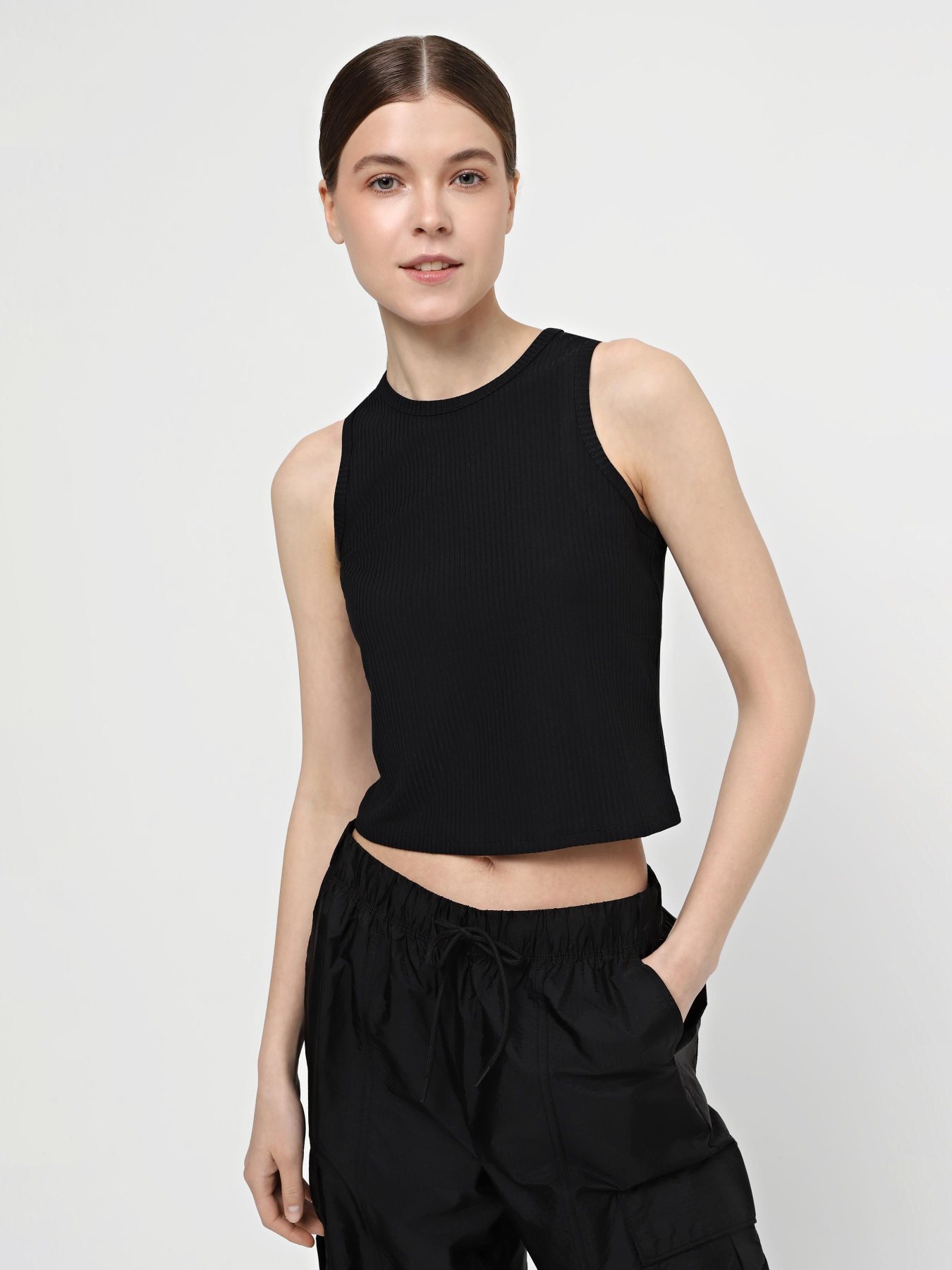 Майка Skechers Uno Rib Tank модель TT56 BLK Майка Skechers Uno Rib Tank модель TT56 BLK Фото