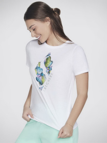 Футболка Skechers Butterfly Shadow Diamond модель TS32 WHT Фото