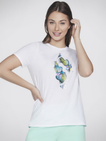 Футболка Skechers Butterfly Shadow Diamond модель TS32 WHT Фото