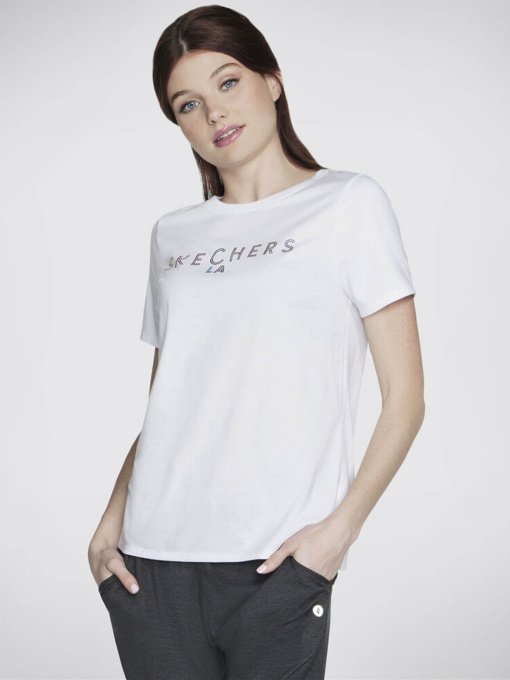 Футболка Skechers Shine Модель TS40 WHT Фото