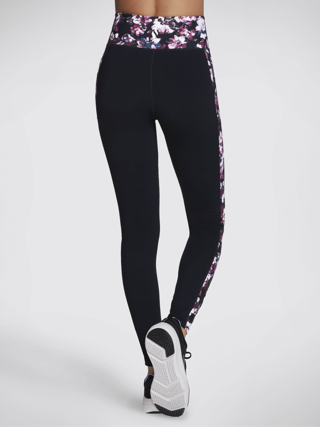 Леггинсы Skechers Misty Floral High-Waisted Full Length модель LG48 BKMV Фото