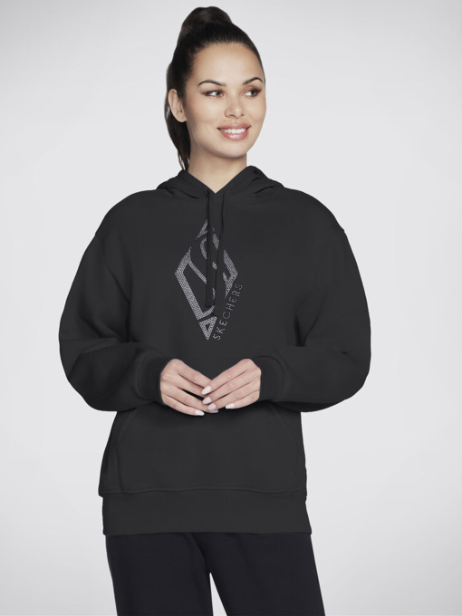 Худі Skechers Skech-Sweats Diamond Shine модель HD55 BLK Фото