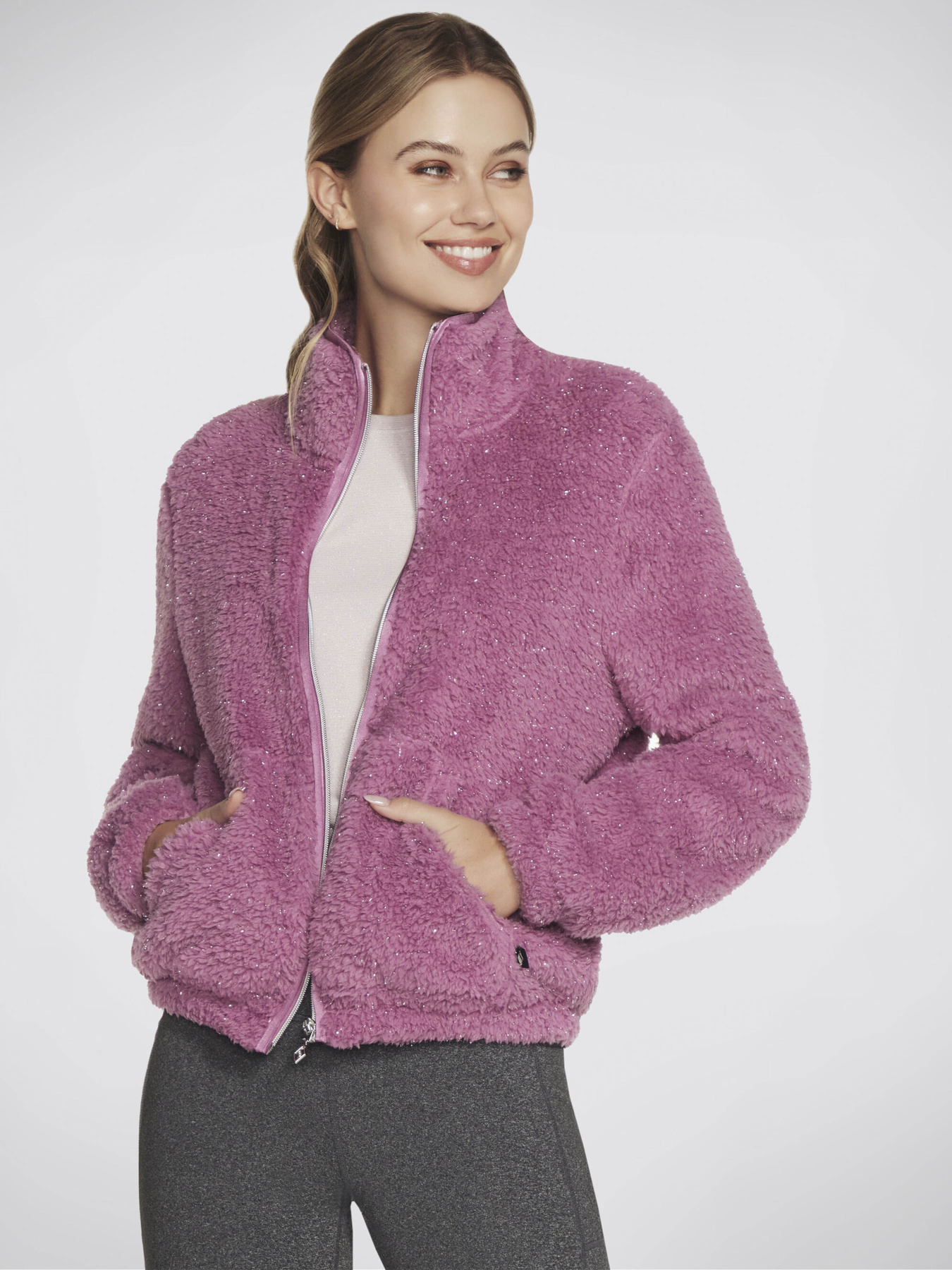 Кофта Skechers Go Snuggle Sherpa модель JA93 LTMV Фото