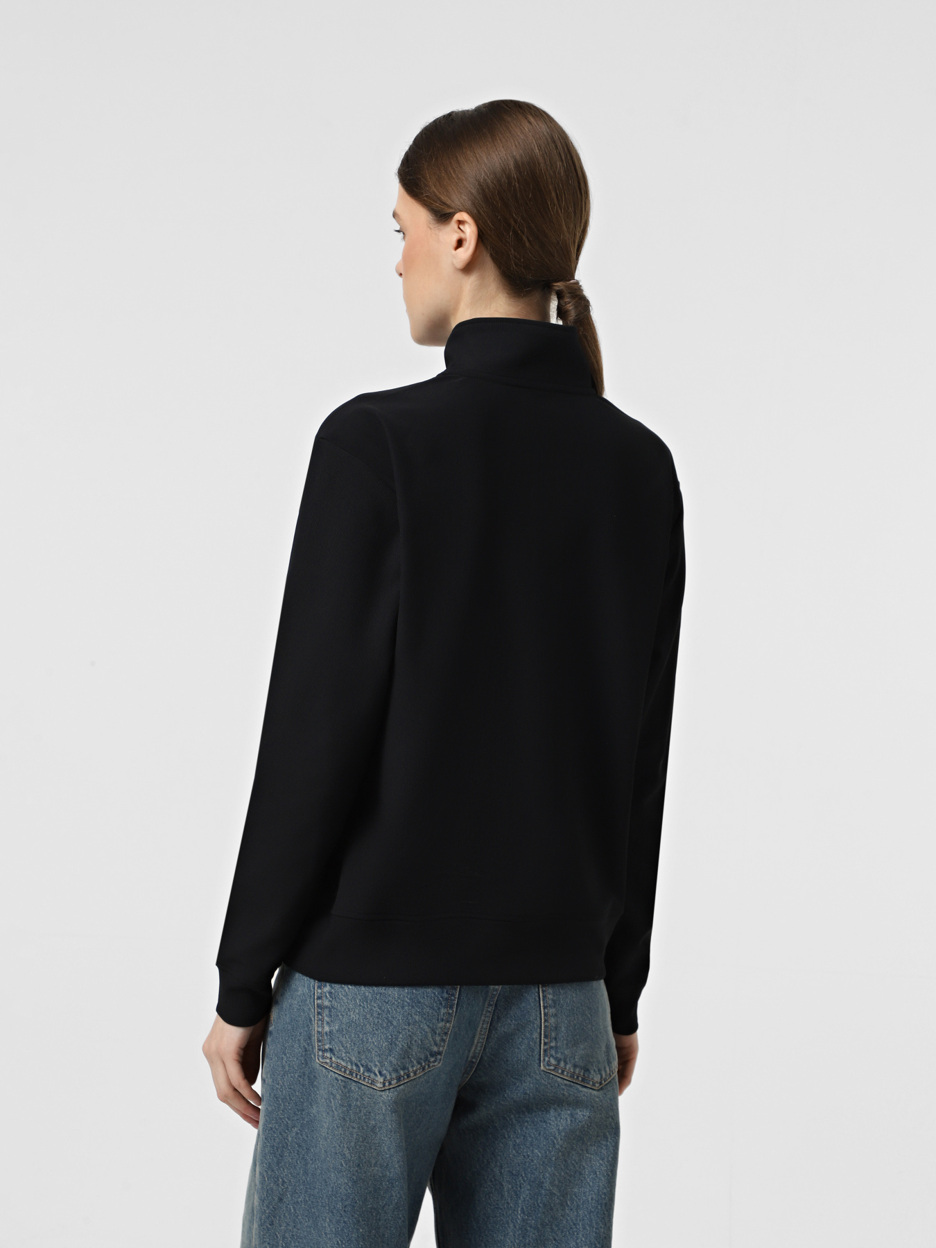 Кофта Skechers GO LUXE Rib 1/4 Zip модель LT116 BLK Фото