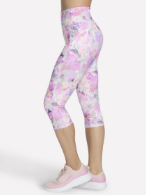 Леггинсы Skechers Go Walk Seascape Floral Zip модель CP4 CRMT Фото