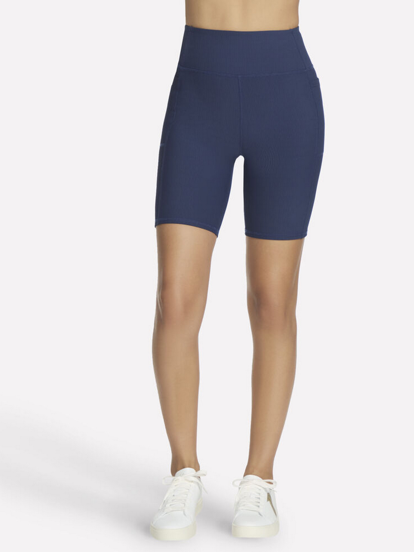 Велосипедки Skechers GO Flex Rib High Waisted 8 Inch Bike модель SH32 NVY Фото